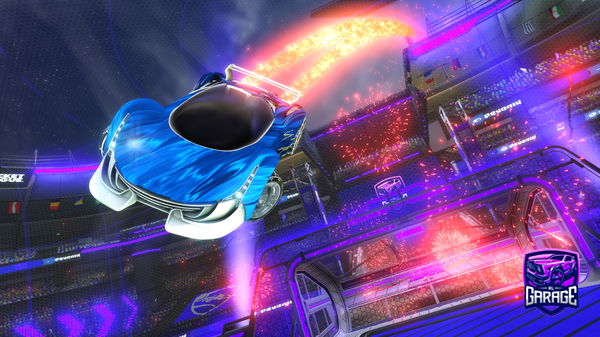 A Rocket League car design from flyingaqua