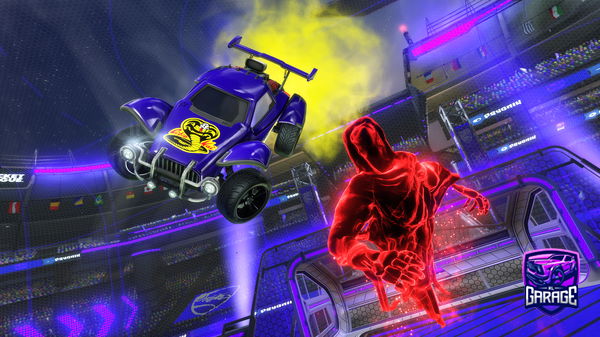 A Rocket League car design from gamingjustin89