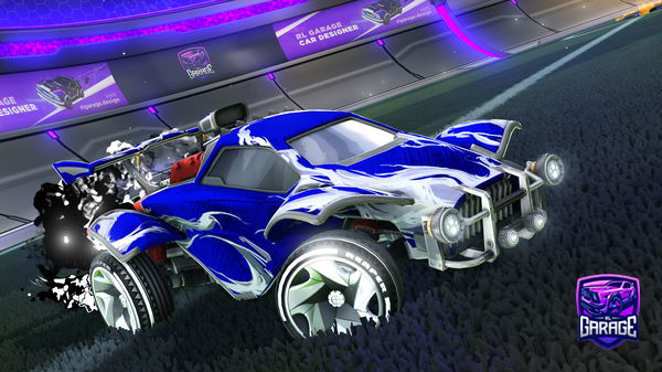 A Rocket League car design from Jaboingis