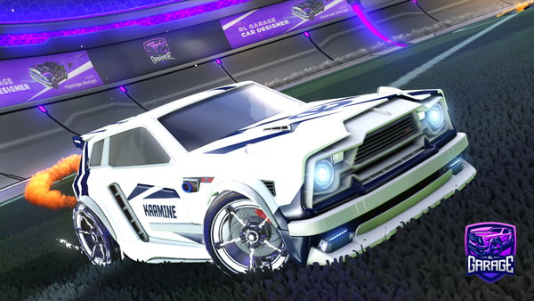 A Rocket League car design from Nakashi_X