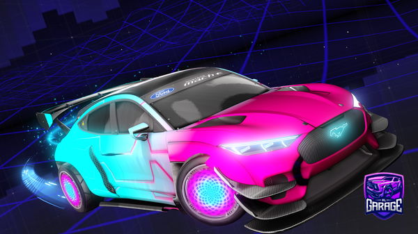 A Rocket League car design from Doolars