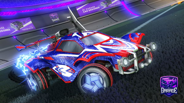 A Rocket League car design from CrspyChkn