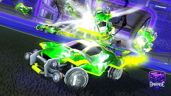 A Rocket League car design from getx__xbetter