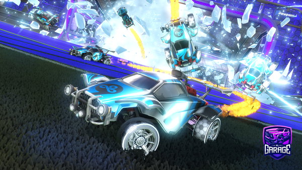 A Rocket League car design from freezy_yt