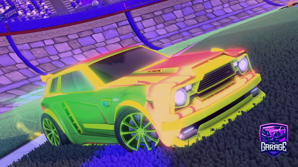 A Rocket League car design from SPX_MaNeTeN2