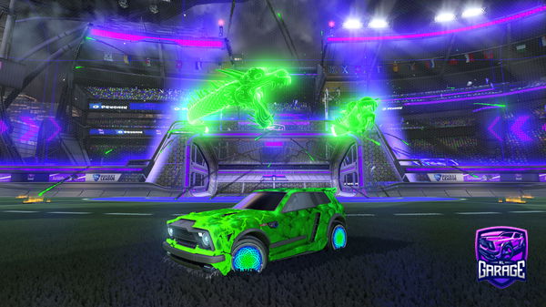 A Rocket League car design from MRdexiTV