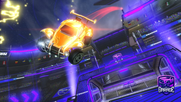 A Rocket League car design from CharG0ld_YT