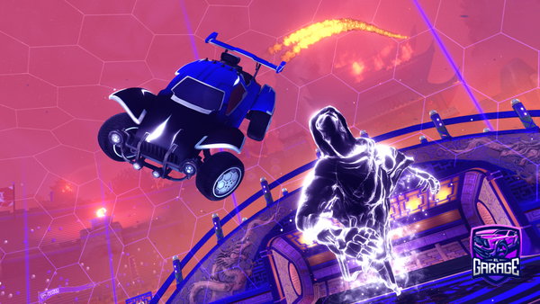 A Rocket League car design from GamerLeonhard
