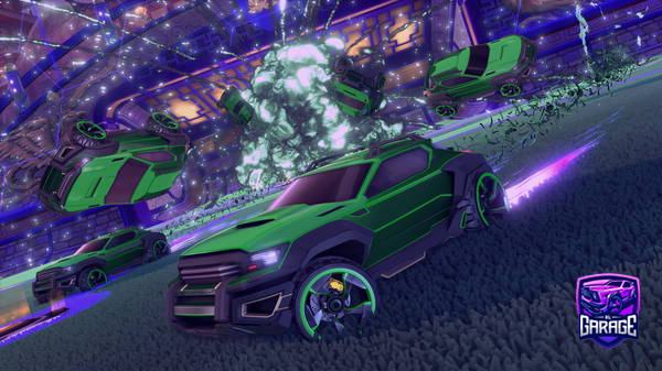 A Rocket League car design from zVTSz