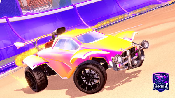 A Rocket League car design from Indiewowow9wowpw