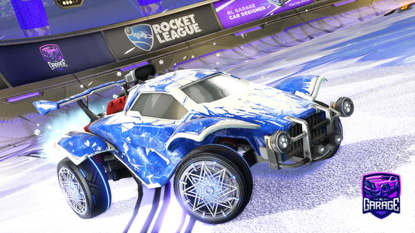 A Rocket League car design from DeathCrafter