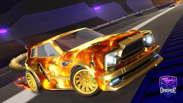 A Rocket League car design from stormkill