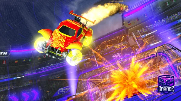 A Rocket League car design from Kev15o5