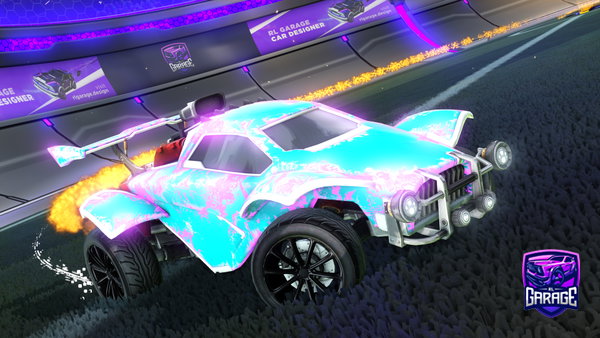 A Rocket League car design from A_Hendy