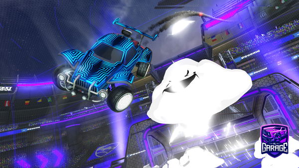 A Rocket League car design from Potworex576