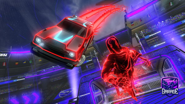 A Rocket League car design from TTVDEADSHOT920