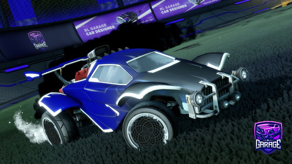 A Rocket League car design from Mickael095