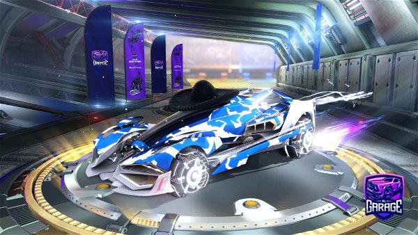 A Rocket League car design from Dylanman55