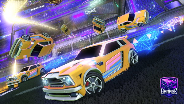 A Rocket League car design from DSyRViper_