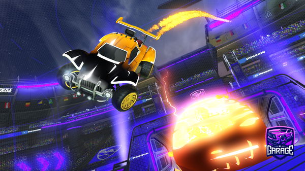 A Rocket League car design from KingSeagull488