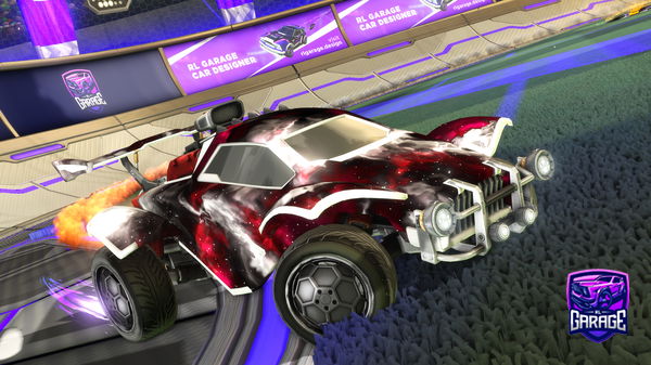 A Rocket League car design from sp0rfs