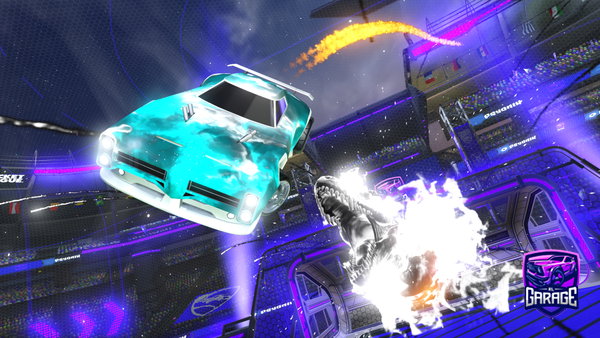 A Rocket League car design from jsplbg