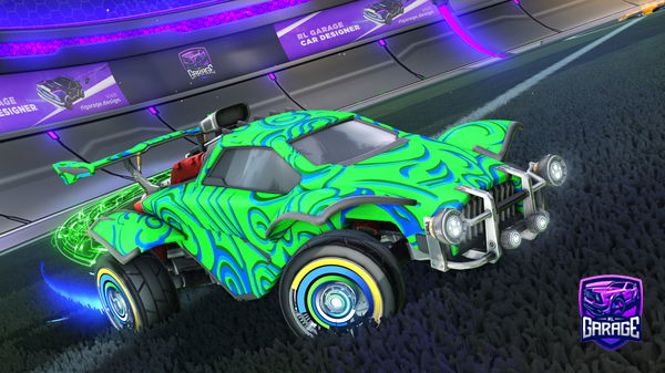 A Rocket League car design from TTV_someone_scores_goals