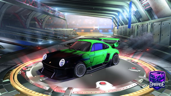 A Rocket League car design from Jakeyboi360