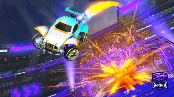 A Rocket League car design from MysTK13