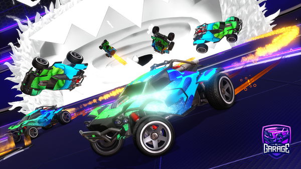 A Rocket League car design from RLjohnny