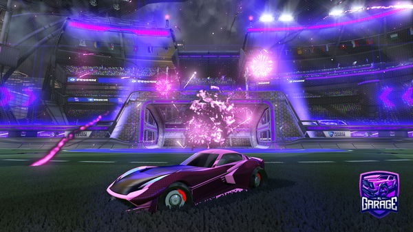 A Rocket League car design from carbonario