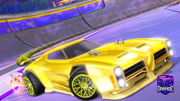 A Rocket League car design from Palllll