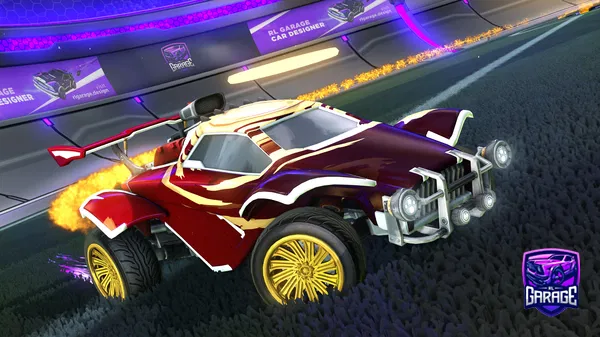 A Rocket League car design from Normaltulip8538