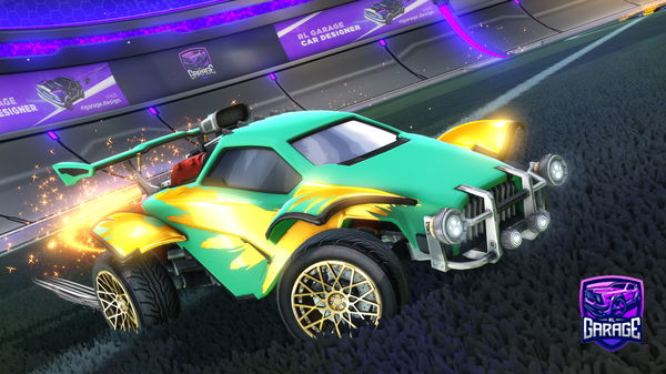 A Rocket League car design from Tom_Tom6078