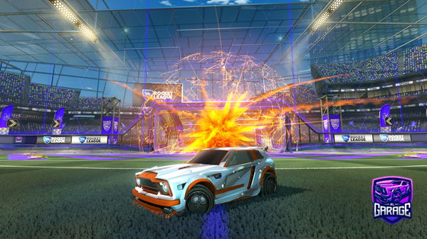 A Rocket League car design from NTHEF