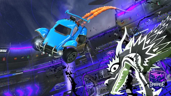 A Rocket League car design from Malturki2018