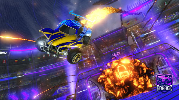 A Rocket League car design from WilliamEwkz