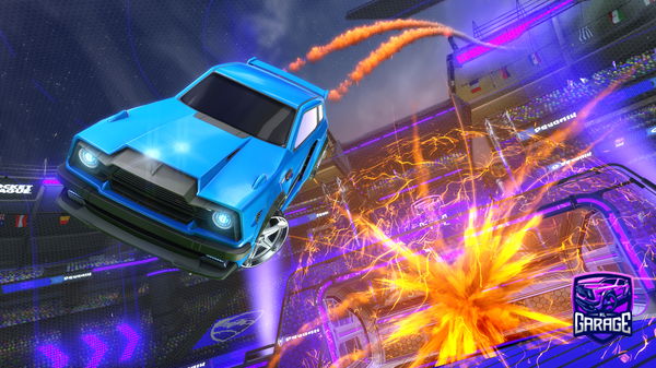 A Rocket League car design from bugrakopkop