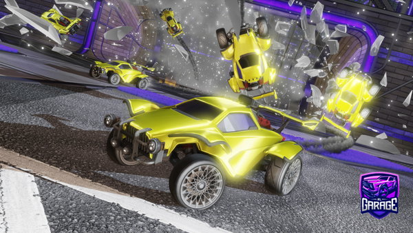 A Rocket League car design from G-sis