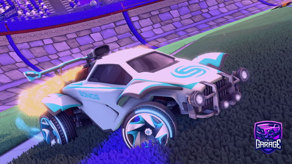 A Rocket League car design from boxpsycho