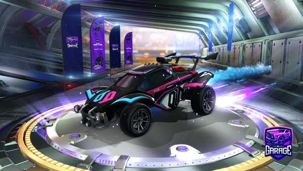 A Rocket League car design from Evolnya