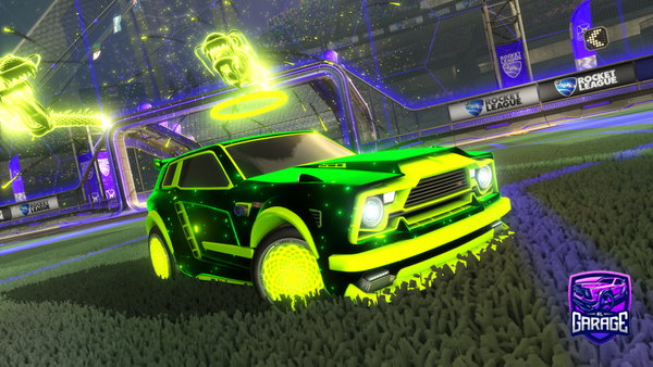 A Rocket League car design from stiegi2012