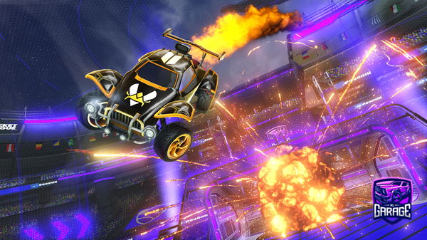 A Rocket League car design from koldfreg