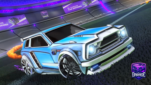 A Rocket League car design from Slipoe