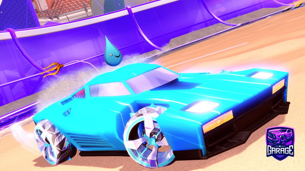 A Rocket League car design from SuperMS_2011