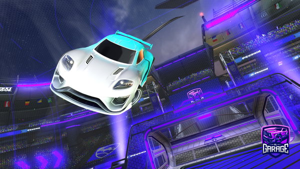 A Rocket League car design from Raukinator
