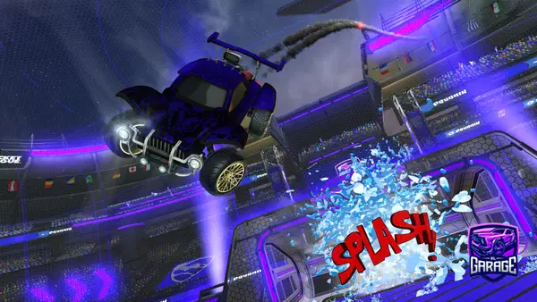A Rocket League car design from Okuxbox
