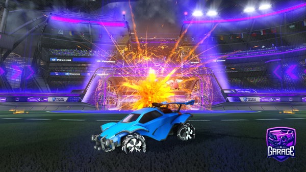 A Rocket League car design from frozebeaboon1443