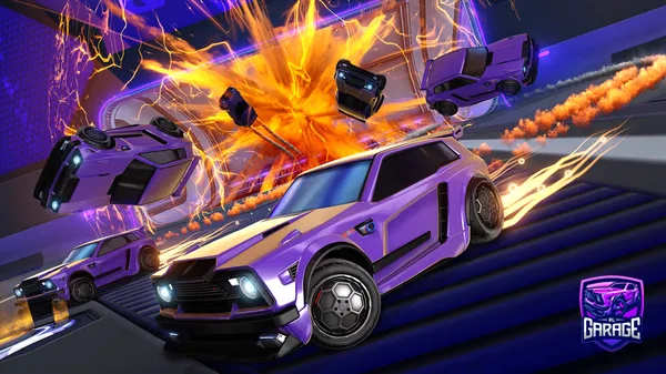 A Rocket League car design from YE6AH