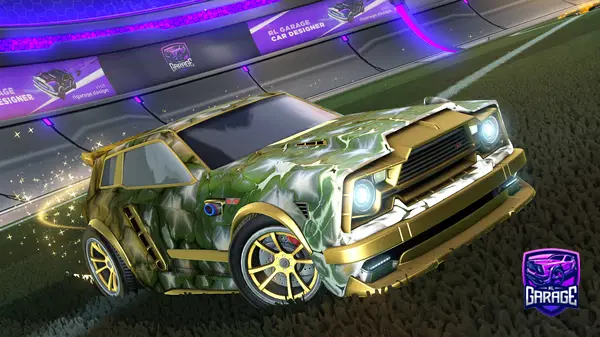 A Rocket League car design from charliejones2014